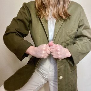 SOLD Army Green Blazer